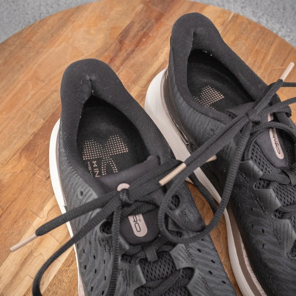 2023 Under Armour HOVR Infinite Pro Black Rose‎ Gold Women's Size 9.5